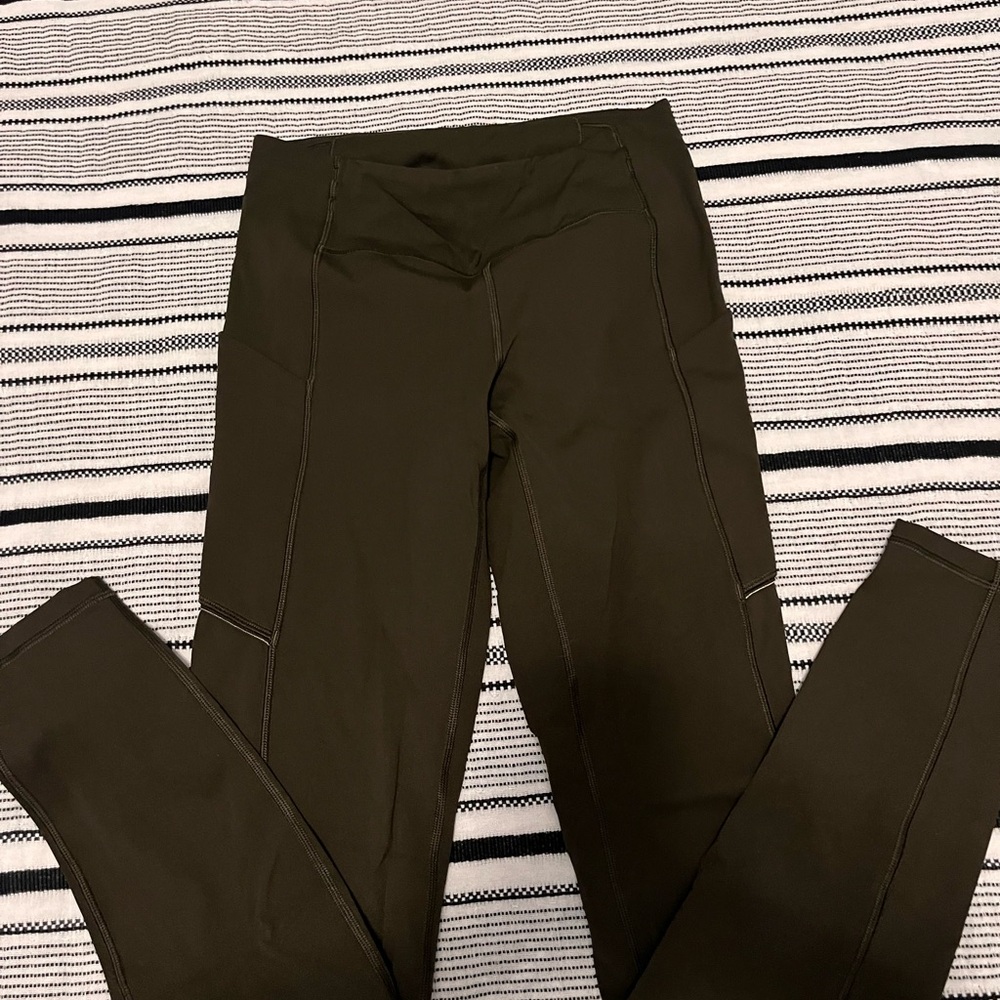 Olive Green Leggings